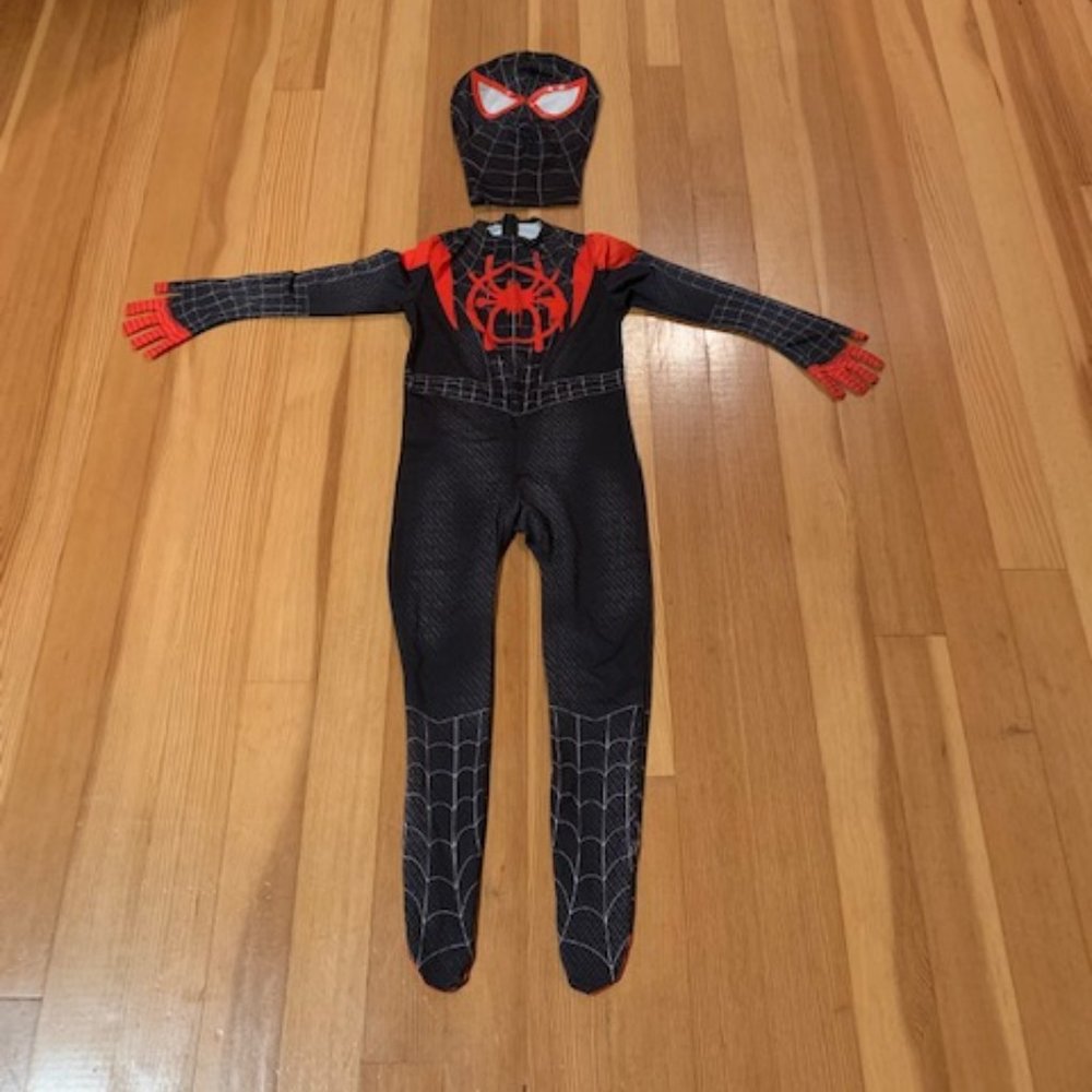 Kid's Spider vs. Miles Morales Halloween Costume- 3-4T